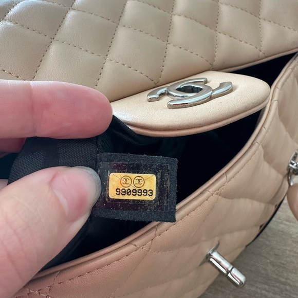 CHANEL Beige Matelasse Cambone Line Shoulder Bag - Picture 10 of 13